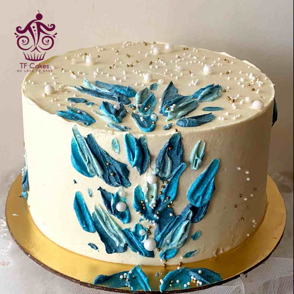Blue Blade Artistry Cake