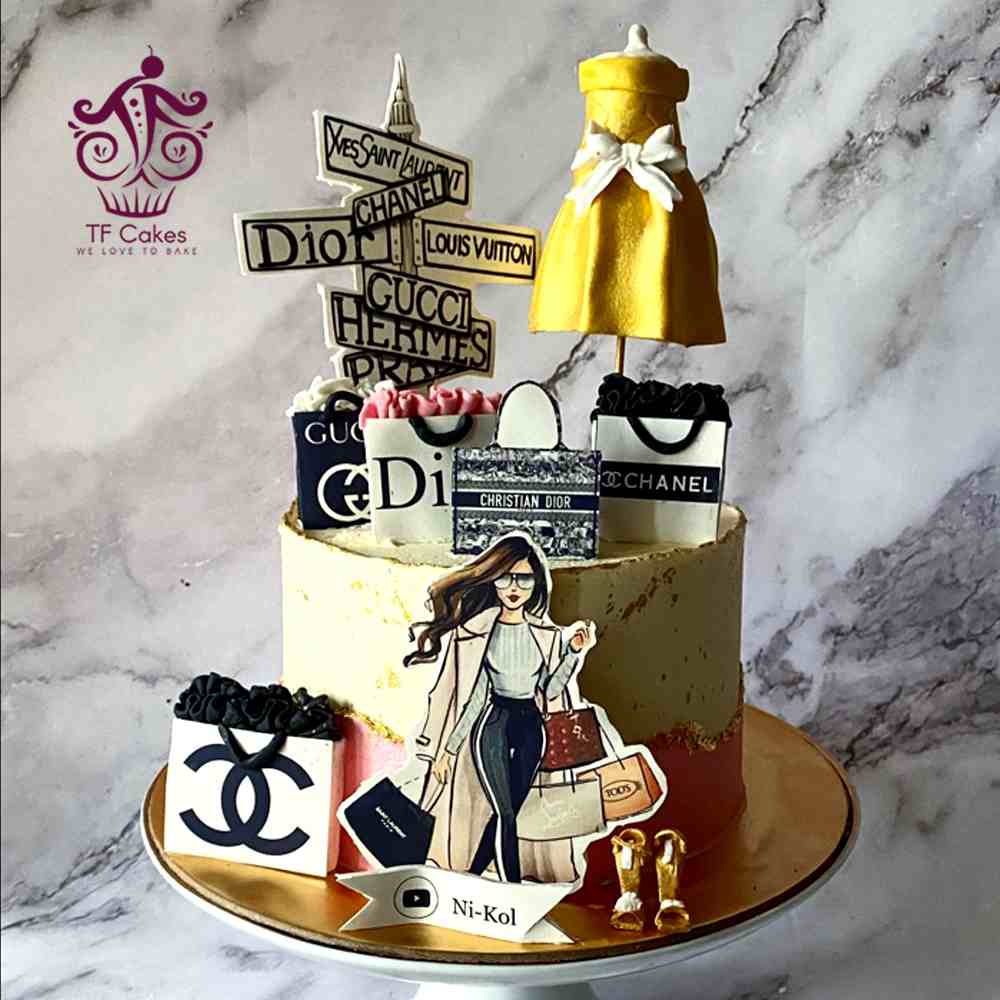 Luxury Shopping Spree Cake