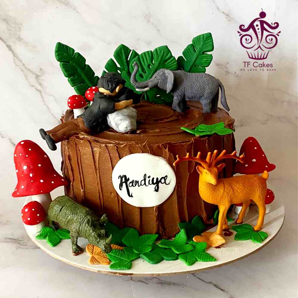 Wildlife Explorer Cake