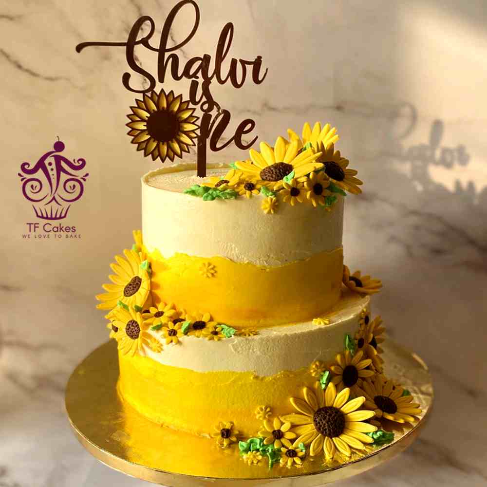 Sunflower Serenade Cake